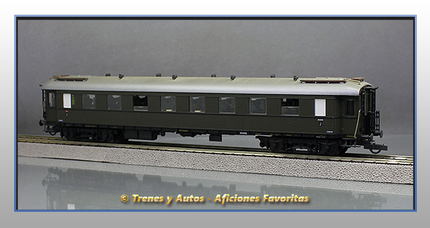 Coche pasajeros Tipo B4i - DRG